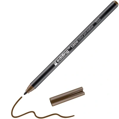 Abbildung von 5 x edding Fasermaler 1300 color pen sepia