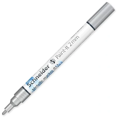 Abbildung von Schneider Metallicmarker Paint It 011 2mm silver metallic