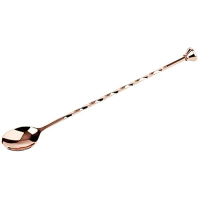 Abbildung von Buddys Servierlöffel, (1 tlg.), Barlöffel, Länge 28 cm, Edelstahl, mit Kegel Stößel am Kopfende