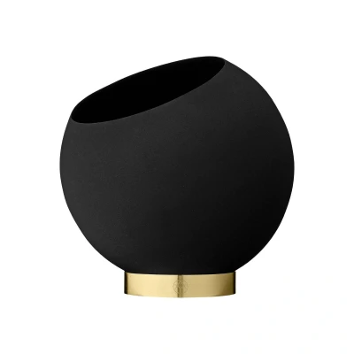 Abbildung von AYTM Globe Flowerpot, Ø21cm Black