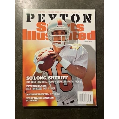 Abbildung von Sports Illustrated Peyton Manning Retirement Tribute Issue University of Tennessee Cover: So Long, Sheriff