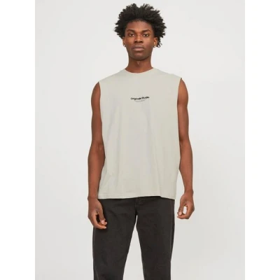 Abbildung von JACK&amp;JONES Herren JORVESTERBRO Sleeveless Tee SN Tank Top, Moonbeam, XS