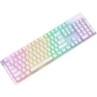 Abbildung von NZXT Function 2 2024 Optische Vollformat Gamingtastatur RGB beleuchtet 8K Abfragerate Lineare Opt. Switches Einstellbare Auslösung Hot Swap Gaming Keyboard Weiß DE (QWERTZ)