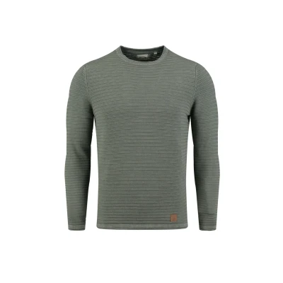 Abbildung von KEY LARGO Herren KLMANUEL Round Pullover, Khaki (1505), Small