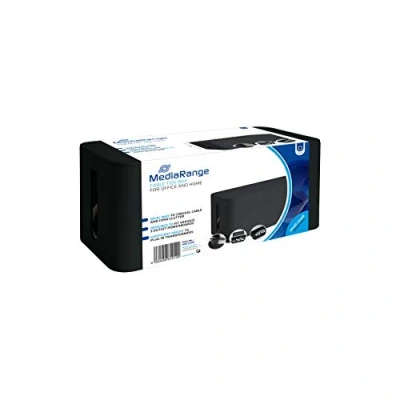 Abbildung von Mediarange Kabelbox Cable tidy box S small sized schwarz