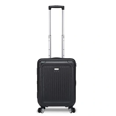 Abbildung von Stratic Stripe Trolley S Black Koffer mit 4 Rollen