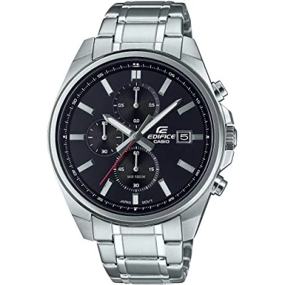 Abbildung von CASIO EDIFICE Chronograph EFV 610D 1AVUEF, Quarzuhr, Armbanduhr, Herrenuhr, Stoppfunktion, bis 10 bar wasserdicht