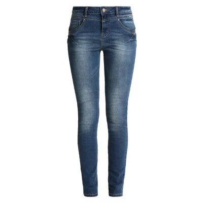 Abbildung von Cream Amalie Jeans Slim Fit, Damen, Größe: 25, Rich blue denim