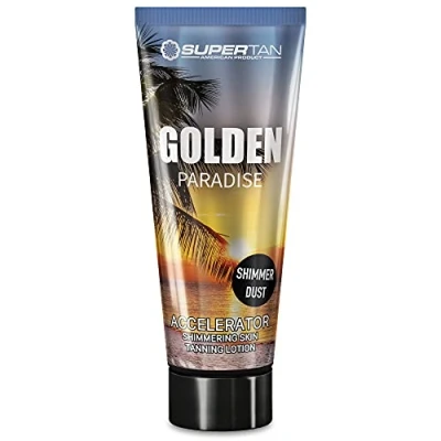 Abbildung von SuperTan Golden Paradise Shimmer Dust Accelerator Tanning Lotion, 200 ml