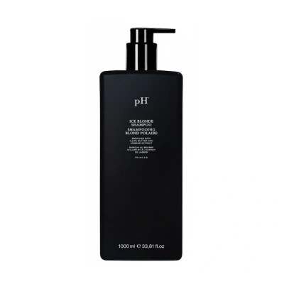 Abbildung von pH Laboratories Shampoo Ice Blonde 1000 ml Für blondes haar