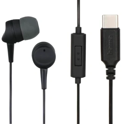 Abbildung von Hama Sea II Ohrhörer, Intra AUR, Micro, Protect. Anti Folding, USB C, Nr