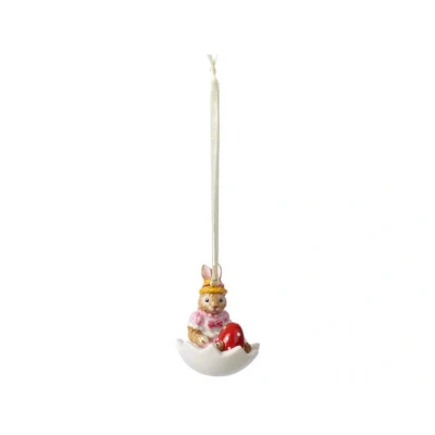 Abbildung von Villeroy &amp; Boch Bunny Tales Ornament Anna in Eischale 5 cm