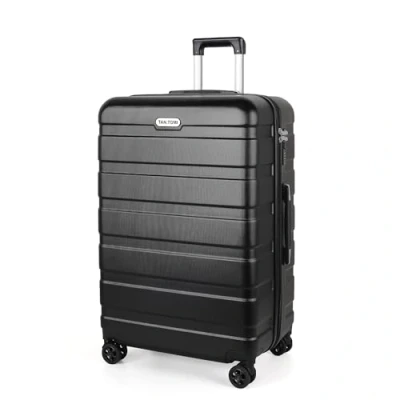 Abbildung von TANTOMI Koffer Groß, Reisekoffer Hartschalenkoffer, &amp; Trolley mit Passwortsperre, Hartschale Suitcase 4 Rollen(Schwarz)