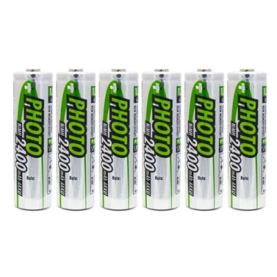Abbildung von Wiederaufladbare Batterie LR6 (AA) NiMH Ansmann 4+2 HR06 2400 mAh 1,2 V 6 Stück