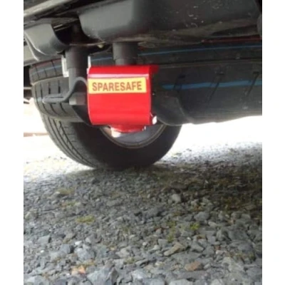 Abbildung von SpareSafe rad Diebstahlsicherung für VW T5 T6 Transporter, Caravelle, California &amp; Caddy