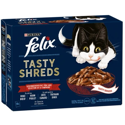 Abbildung von Felix Tasty Shreds Geschmacksvielfalt vom Land