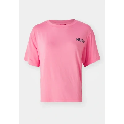 Abbildung von HUGO Unite Nachtwäsche Shirt, Damen, Größe: XS, Light/pastel red