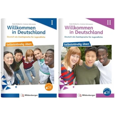 Abbildung von Willkommen in Deutschland Deutsch als Zweitsprache für Jugendliche Selbstständig üben I + II