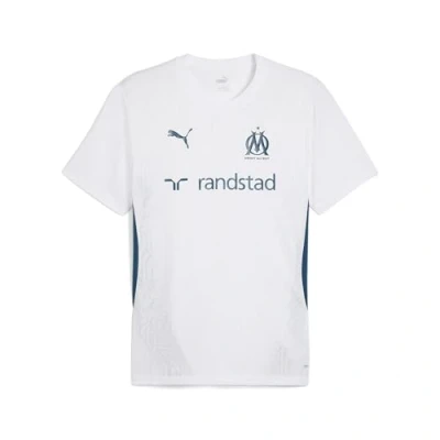 Abbildung von Puma Olympique Marseille Vereinsmannschaften, Herren, Größe: XL, White/ocean tropic