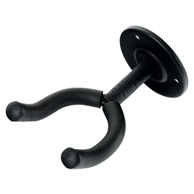 Abbildung von Classic Cantabile Gitarrenständer Gitarrenwandhalter, (1 tlg), Passend für Gitarre, Bass, Banjo und sonstige Saiteninstrumente