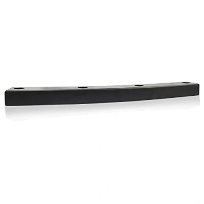 Abbildung von WTB® Rammpuffer mit vier Löchern 530x60x35mm Anfahrpuffer Gummipuffer für Verladerampen Rampenbock Heckschutzgummi
