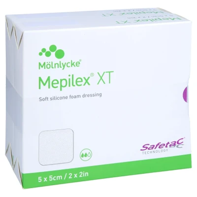 Abbildung von Mepilex XT 5x5 cm Schaumverband 10 St