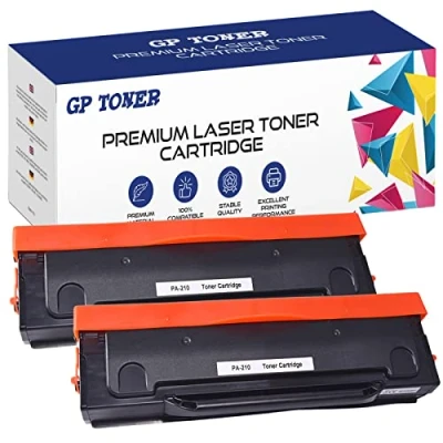 Abbildung von 2X Toner XL Kompatibel mit PANTUM PA 210 für P2500W, M6500W, M6550NW, M6600NW (2xSchwarz)