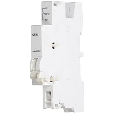 Abbildung von Schneider Electric a9 N26923 Hilfskontakt 1 OFS, Fixed, 84 mm Höhe x 9 Breite 73 Tiefe, Weiß