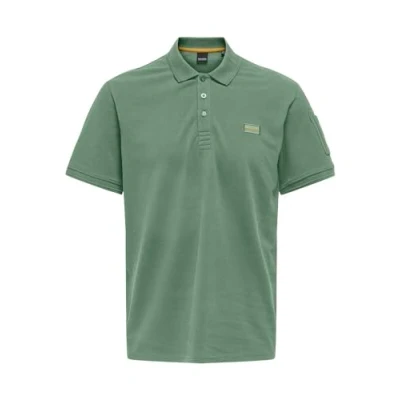 Abbildung von Only &amp; Sons Kurzarm Poloshirt, Herren, Größe: XL, Grün