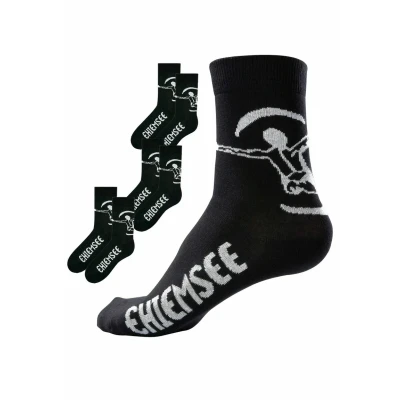 Abbildung von Chiemsee Socken, Größe: 43, Schwarz