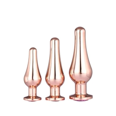 Abbildung von Dream Toys GLEAMING LOVE Analplug Gold Einheitsgröße