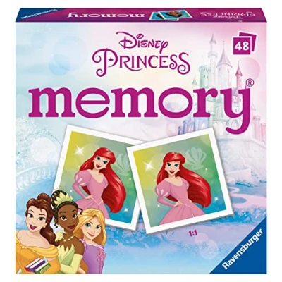 Abbildung von Disney Spiel, Memory Mini Memory® Princess 48 Bildkarten Ravensburger Spiel