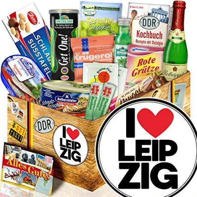 Abbildung von I love Leipzig/Leipzig Geschenkidee/DDR Spezialitäten Set