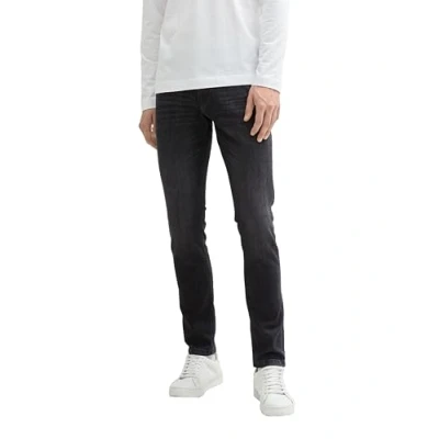Abbildung von TOM Tailor Jeans Slim Fit, Herren, Größe: 34x34, Used dark stone black denim