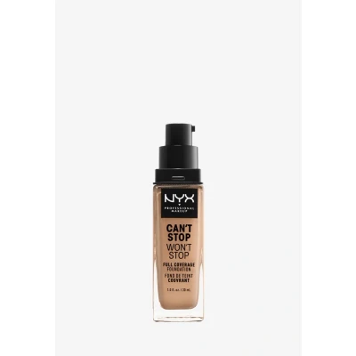 Abbildung von NYX Professional Makeup Can&#039;t Stop Won&#039;t Full Coverage Foundation Buff 30 ml