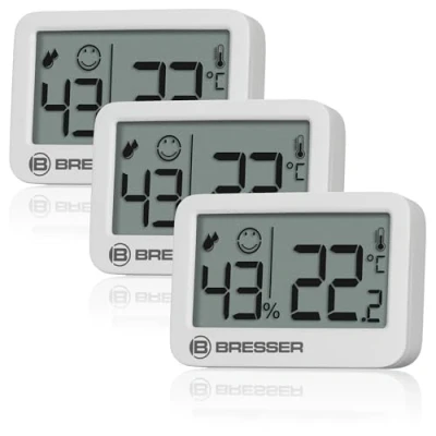 Abbildung von BRESSER Hygrometer Tempy Thermo 3er Set