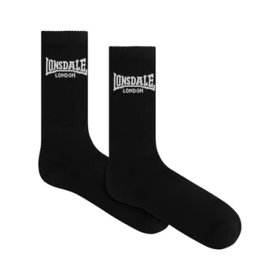 Abbildung von Lonsdale Unisex Sportsocken 6er Pack GILBERT, Black/White, 39 42
