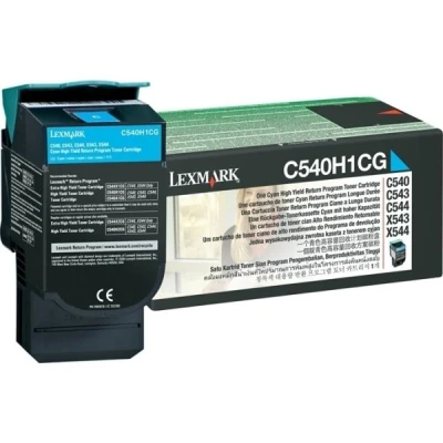 Abbildung von Lexmark C540A1CG cyan toner 1.000 seiten original