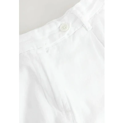 Abbildung von Next WIDE RICH Stoffhose, Damen, Größe: 44, White