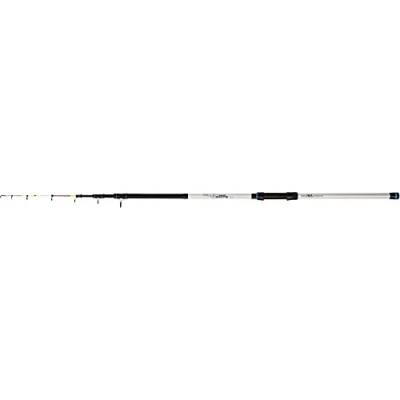 Abbildung von Zebco Premium Meeresrute White GWC Tele Angelrute Bootsrute Hochsee Angeln, Schwarz Weiß, 2,10 m