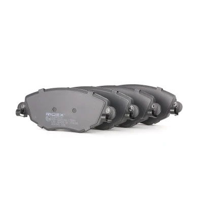 Abbildung von RIDEX 402B0018 Bremsbelagsatz Vorderachse exkl. Verschleißwarnkontakt mit Anti Quietsch Blech FORD: MONDEO 3 Stufenheck, 3, Kombi