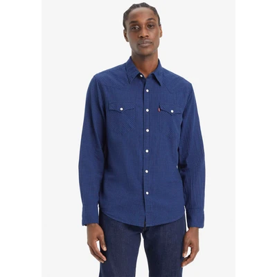 Abbildung von Levi&#039;s Barstow Western Standard Hemd, Herren, Größe: Large, Black washed