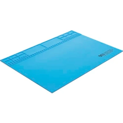 Abbildung von BGS 74304 Silikon Arbeitsmatte magnetisch 350 x 245 3 mm