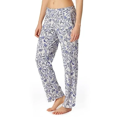 Abbildung von Schiesser Damen Schlafhose lang Modal Mix + Relax, Multicolor 1_180182, 36