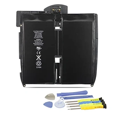 Abbildung von ANTIEE 24.8Wh A1315 Replacement Tablet Akku Kompatibel mit 1 1st A1219 A1337 MB292LL/A MB293LL/A MB294LL/A MC349LL/A MC497LL/A 741 0025 A 616 0448 0478 with Tools