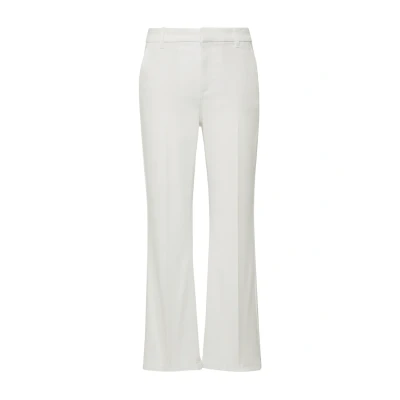 Abbildung von Comma 7/8 Hose Weiße Crop Jeans mit Flared Leg