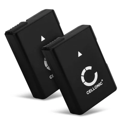 Abbildung von CELLONIC 2X EN EL14, EL14a Akku kompatibel mit Nikon D3300 D5200 D5600 D3500 D5300 D3100 D3200 D5100 D3400 EL14 7.2V 7.4V 1050mAh