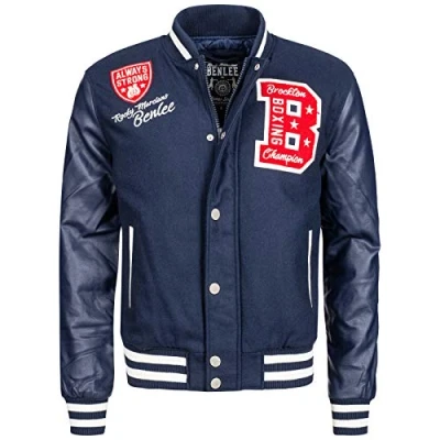 Abbildung von Benlee College Newark Trainingsjacke, Herren, Größe: XL, Navy