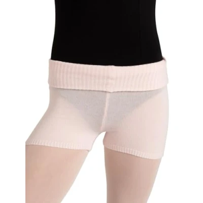 Abbildung von Capezio Girl&#039;s Foldover Boyshort Child Shorts, Rose, Einheitsgröße