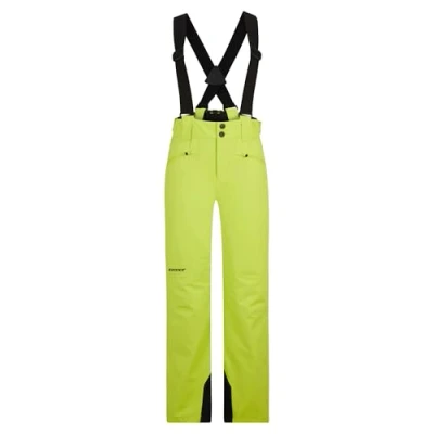 Abbildung von Ziener Kinder AXI Ski Hose/Schnee Hose wasserdicht, Träger, PFC frei, bitter Lemon, 176